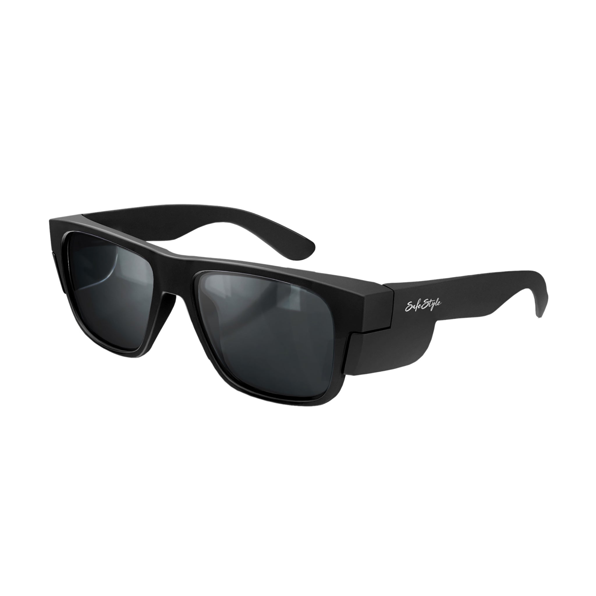 SafeStyle Fusions Matte Black Frame/Polarised UV400 Lens Safety