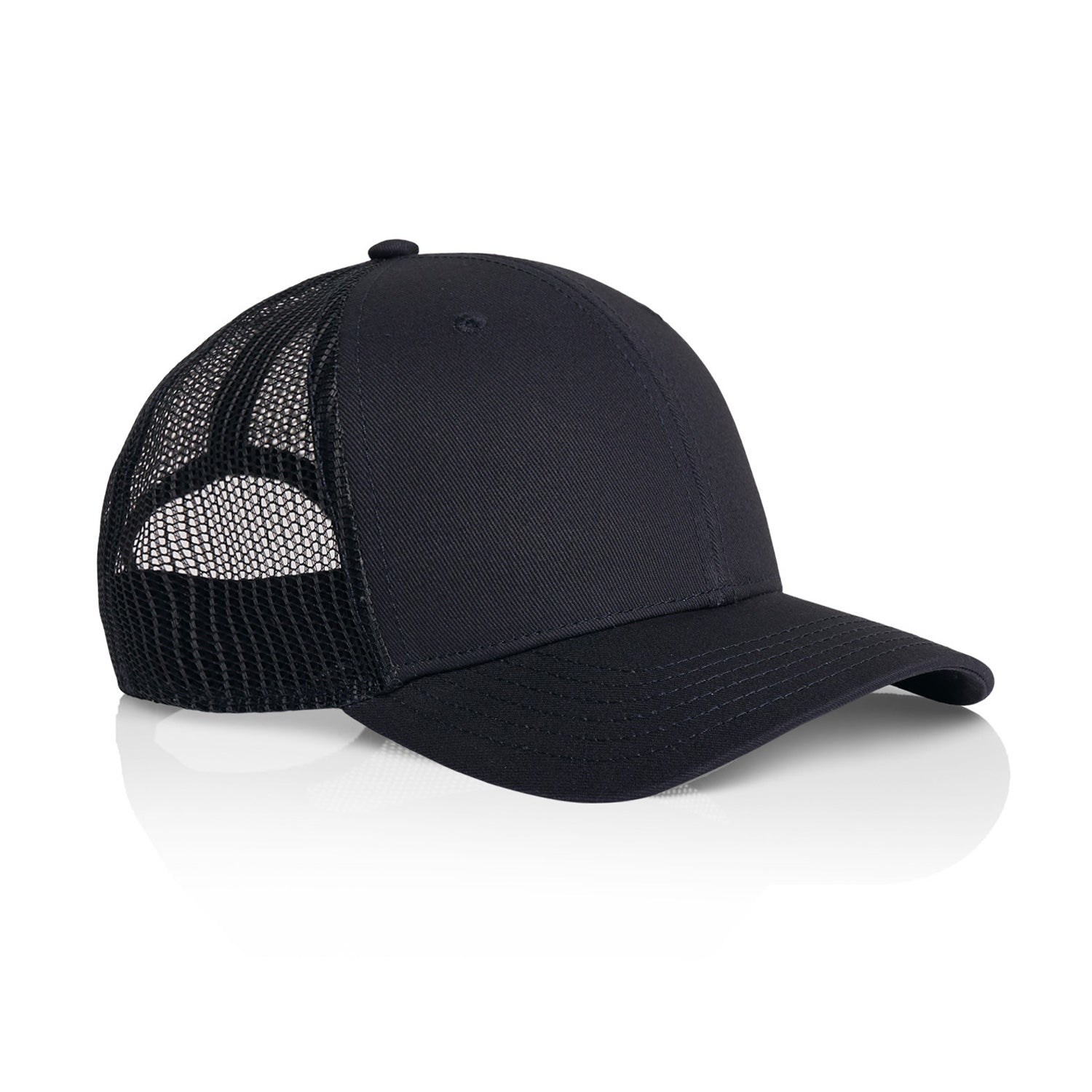 AS Colour Icon Trucker Cap black mesh back workwear
