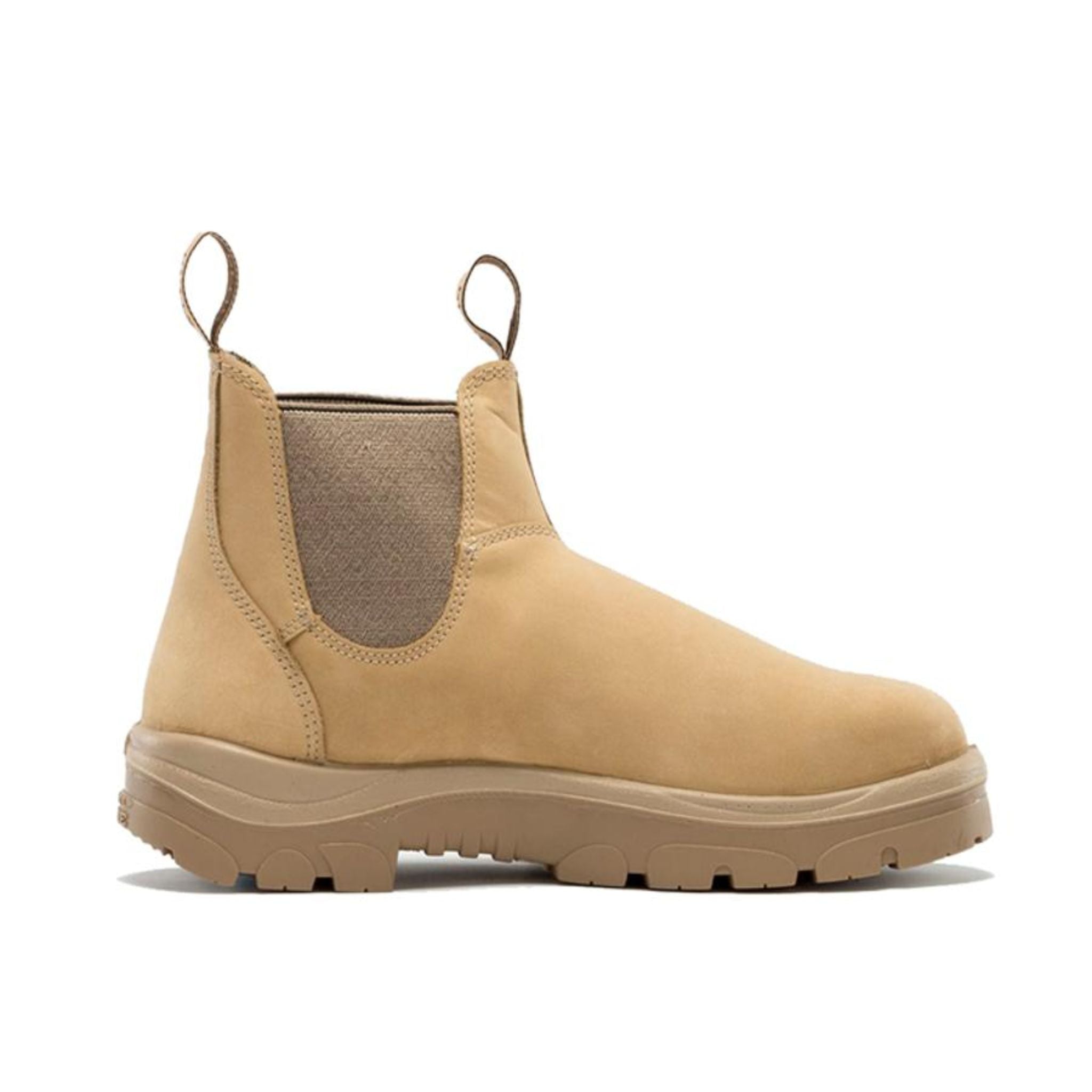 Steel Blue 312101 Hobart Elastic Side Safety Boot in sand