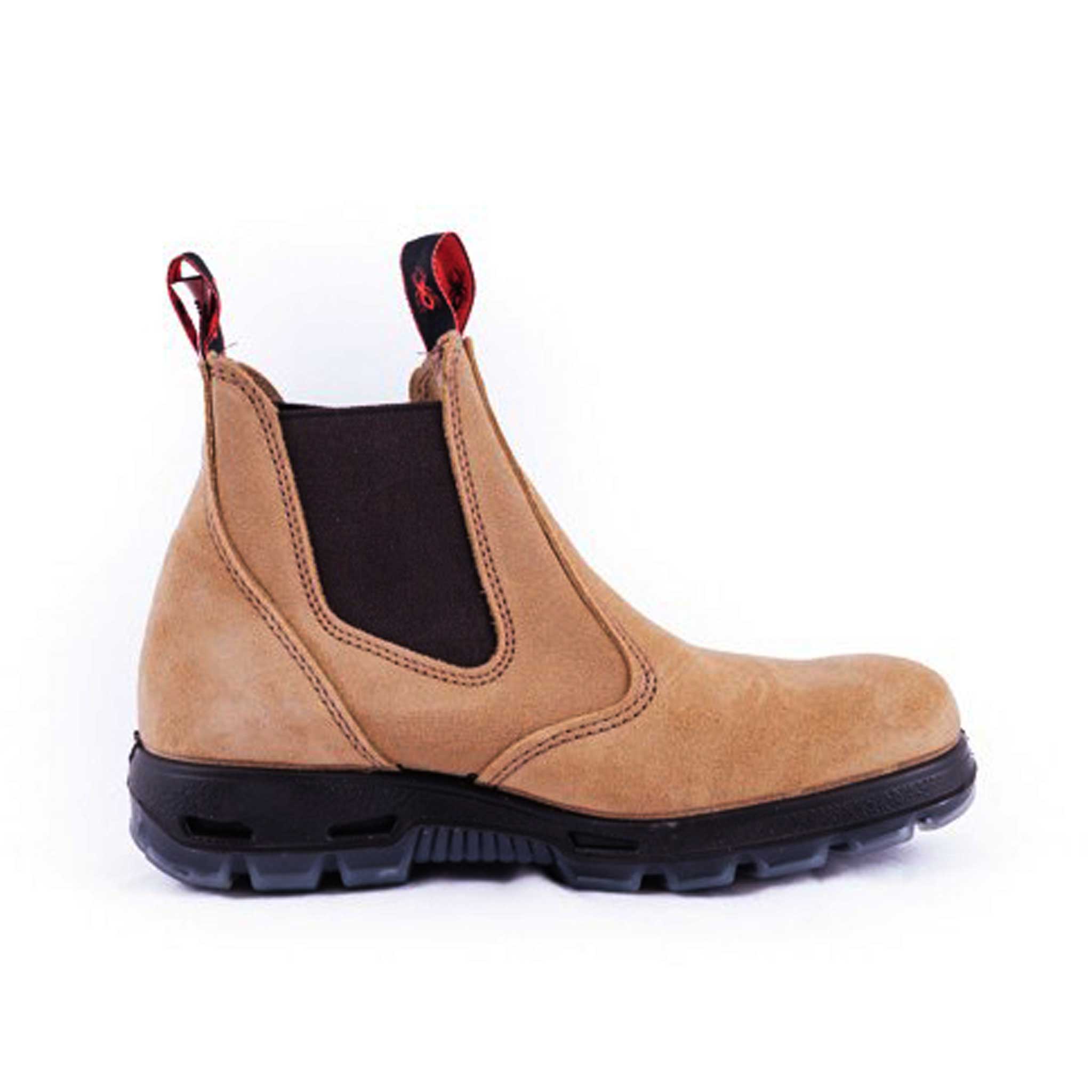 Redback Bobcat Slip On Safety Boot banana suede USBBA-2