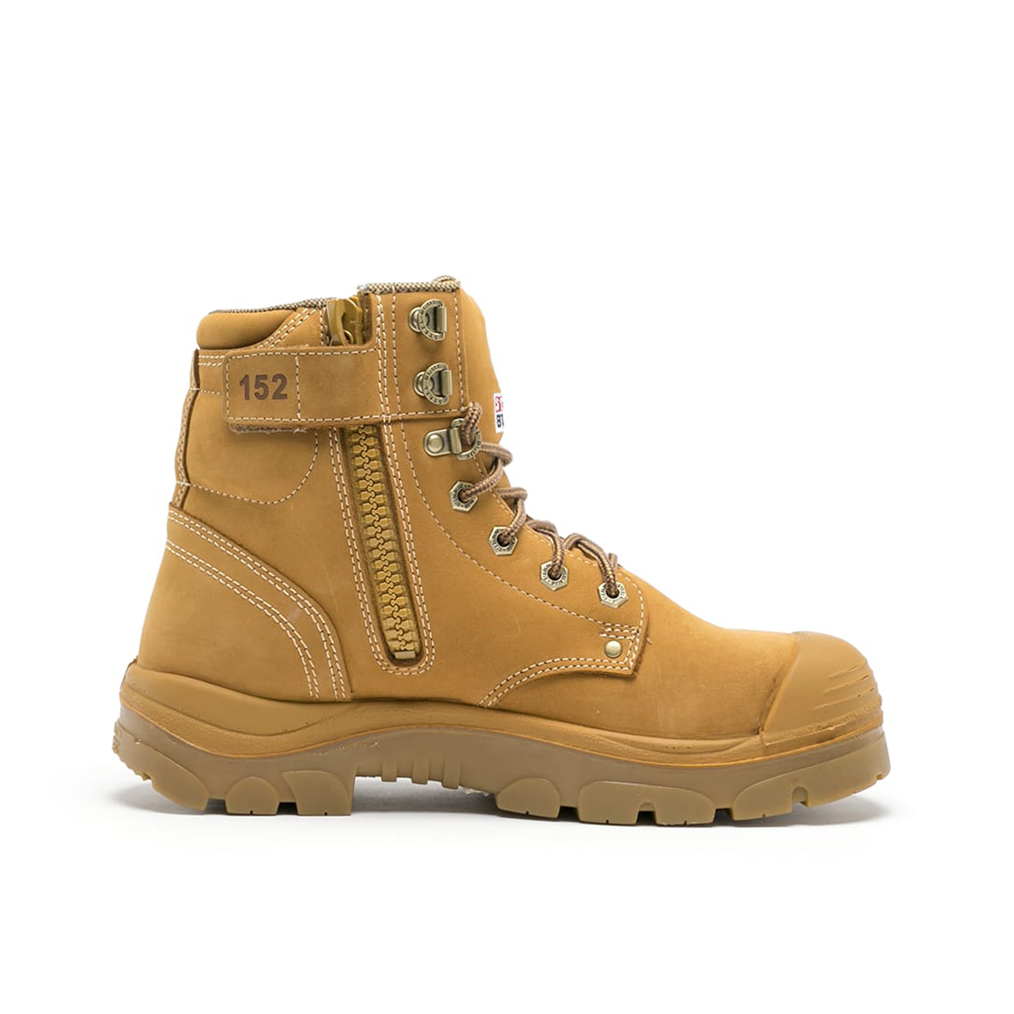 Steel Blue 312152 Argyle Zip Side Ankle Boot in wheat