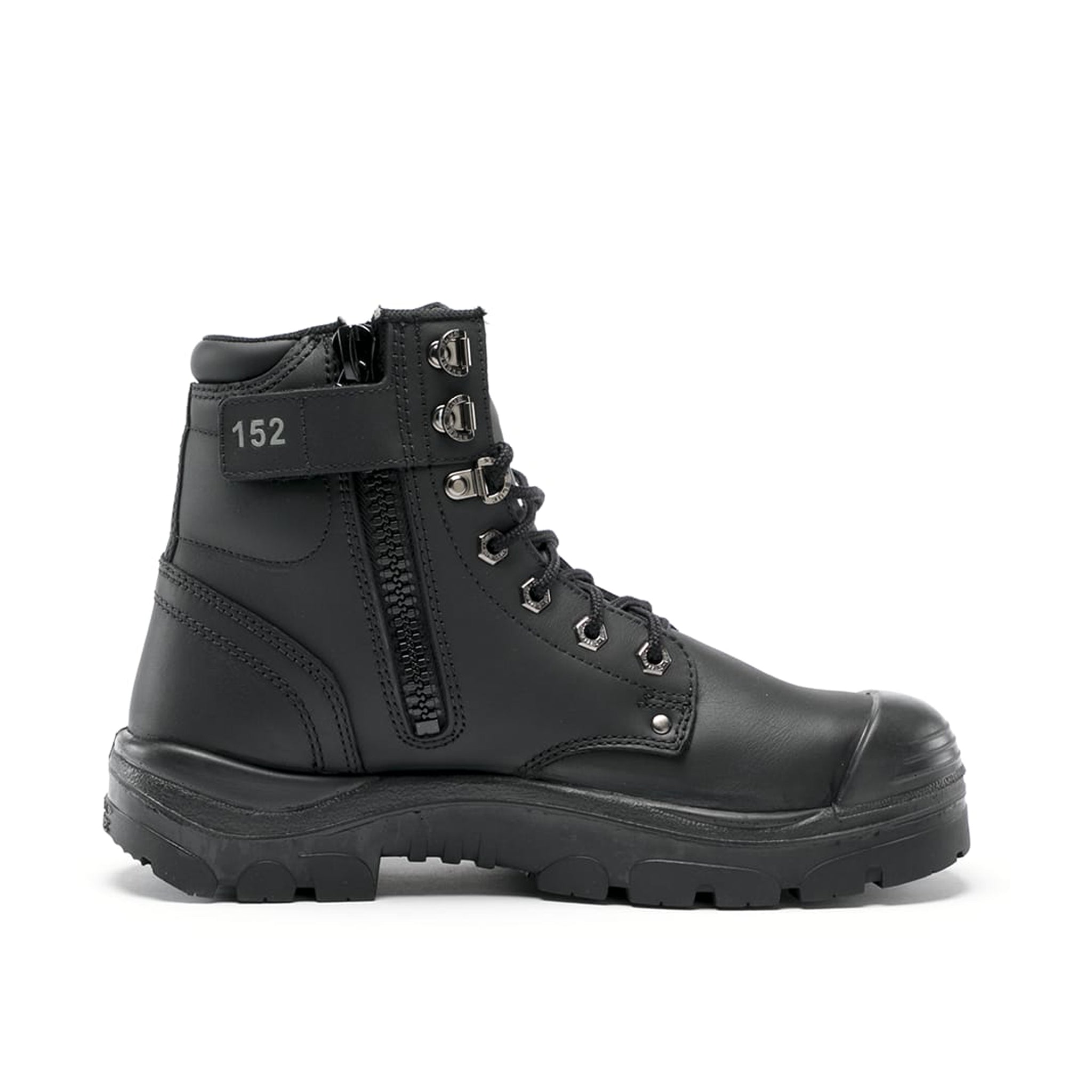 Steel Blue 312152 Argyle Zip Side Ankle Boot in black