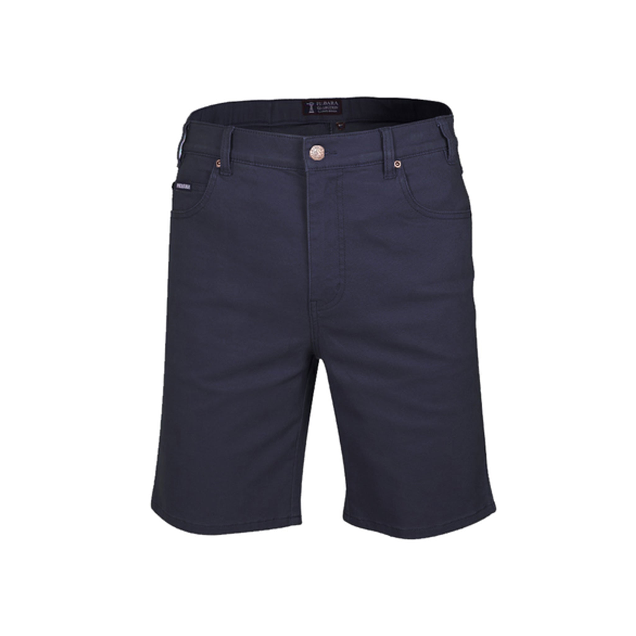 Pilbara Men's Cotton Stretch Jean short in ink