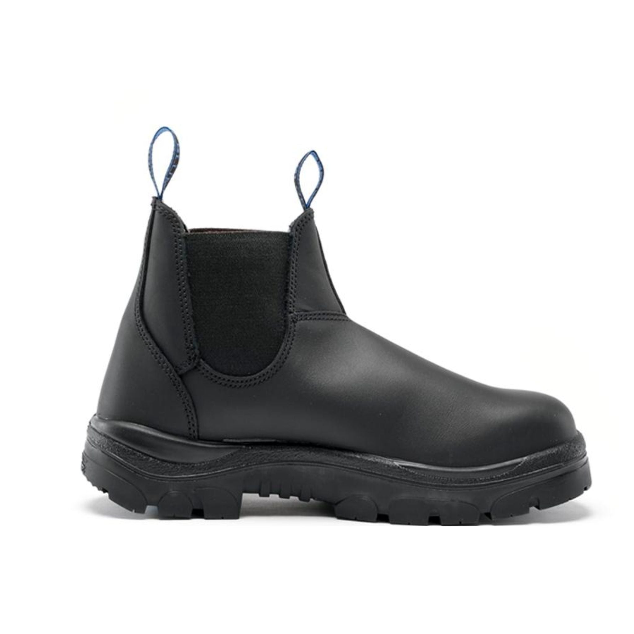 Steel Blue 312101 Hobart Elastic Side Safety Boot in black