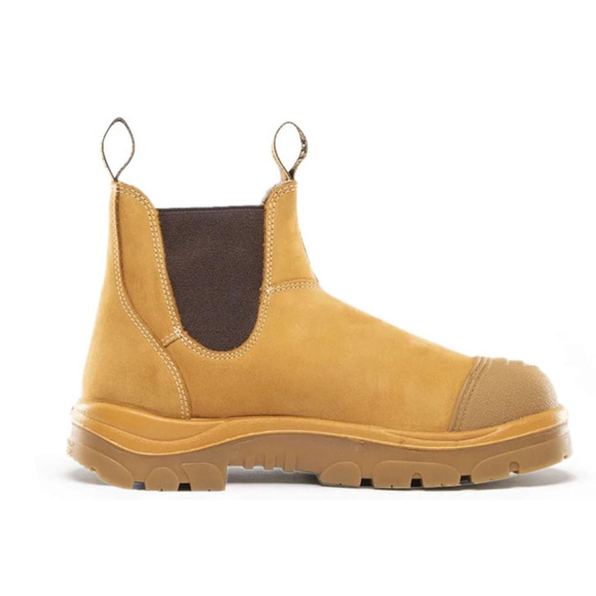 Steel Blue 312601 Hobart Elastic Sided with Scuff Cap in wheat