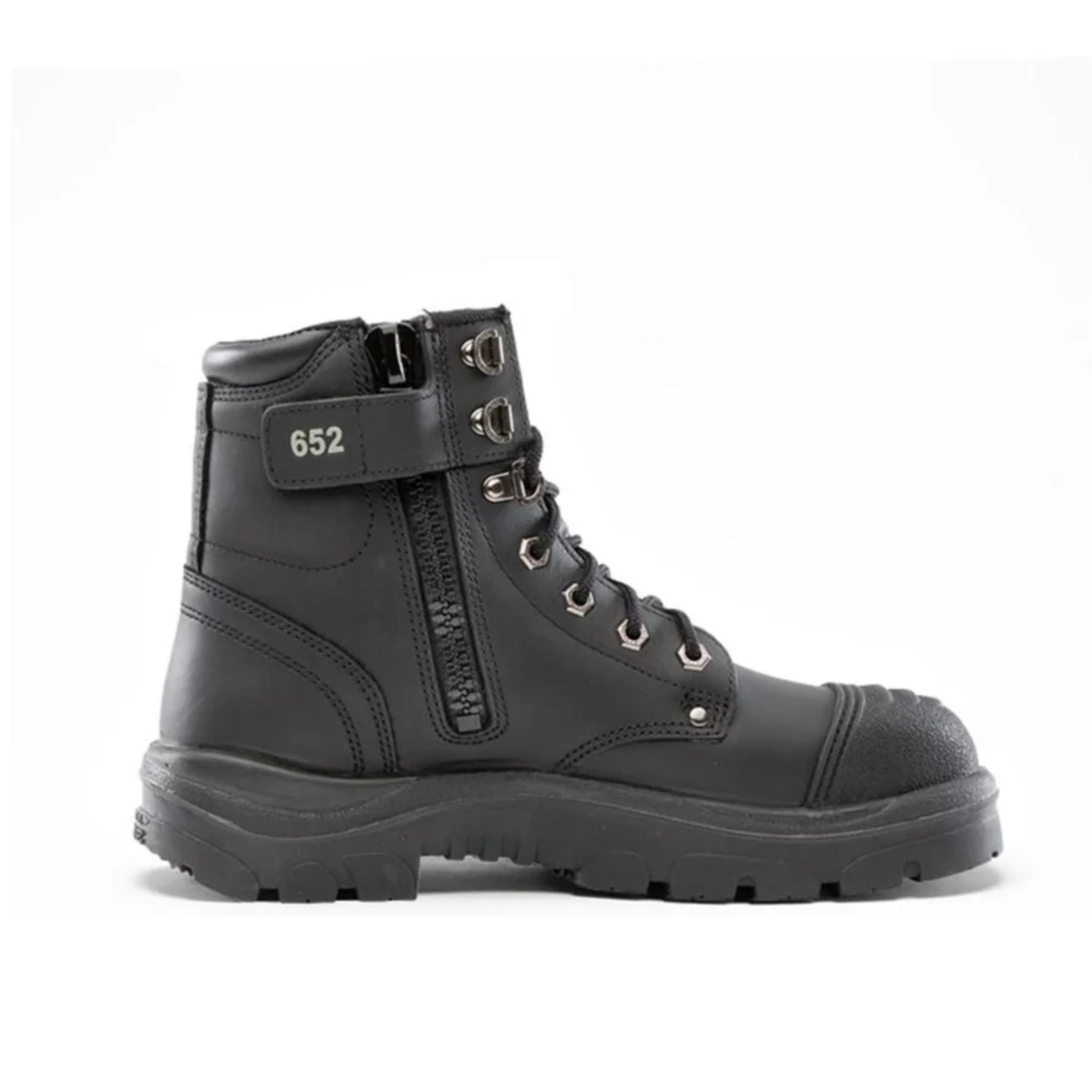 Steel Blue 312652 Argyle Zip:Scuff Cap Safety Boot in black