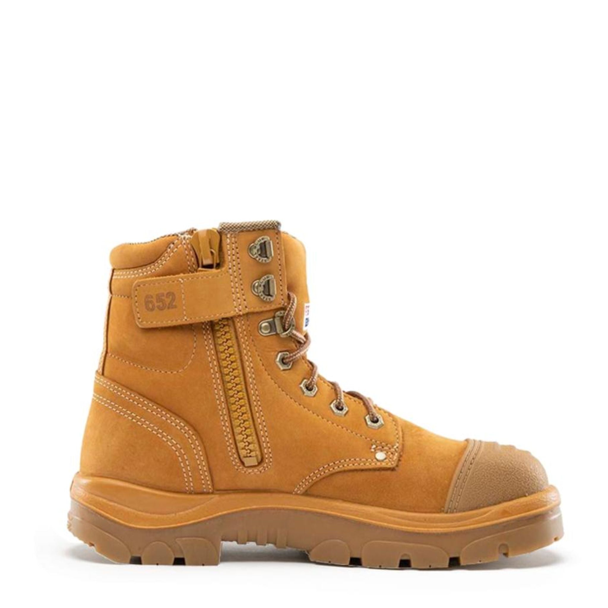Steel Blue 312652 Argyle Zip Scuff Cap Safety Boot in wheat