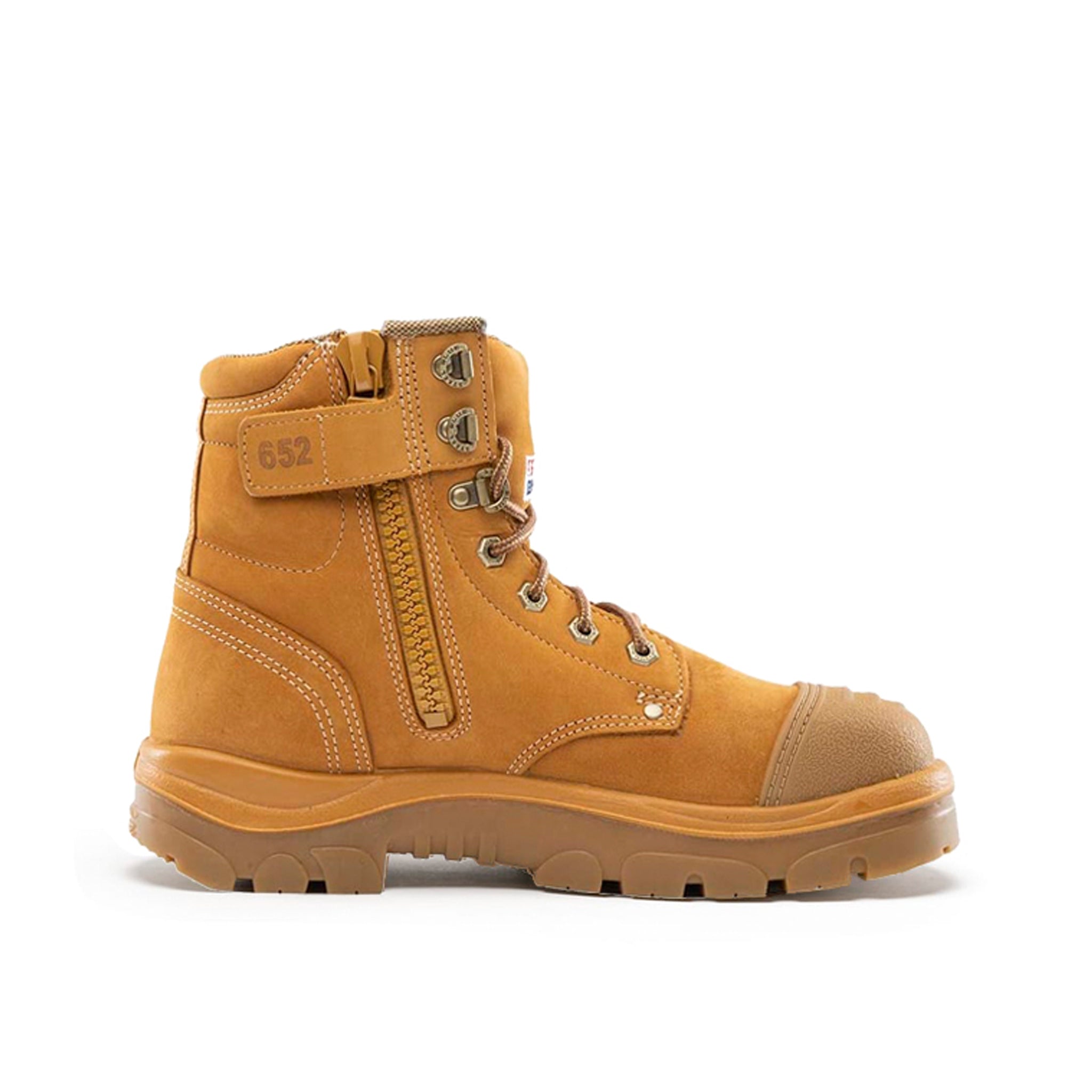 Steel Blue Argyle Zip:Scuff Cap Safety Boot - Wheat – LODWorkwear