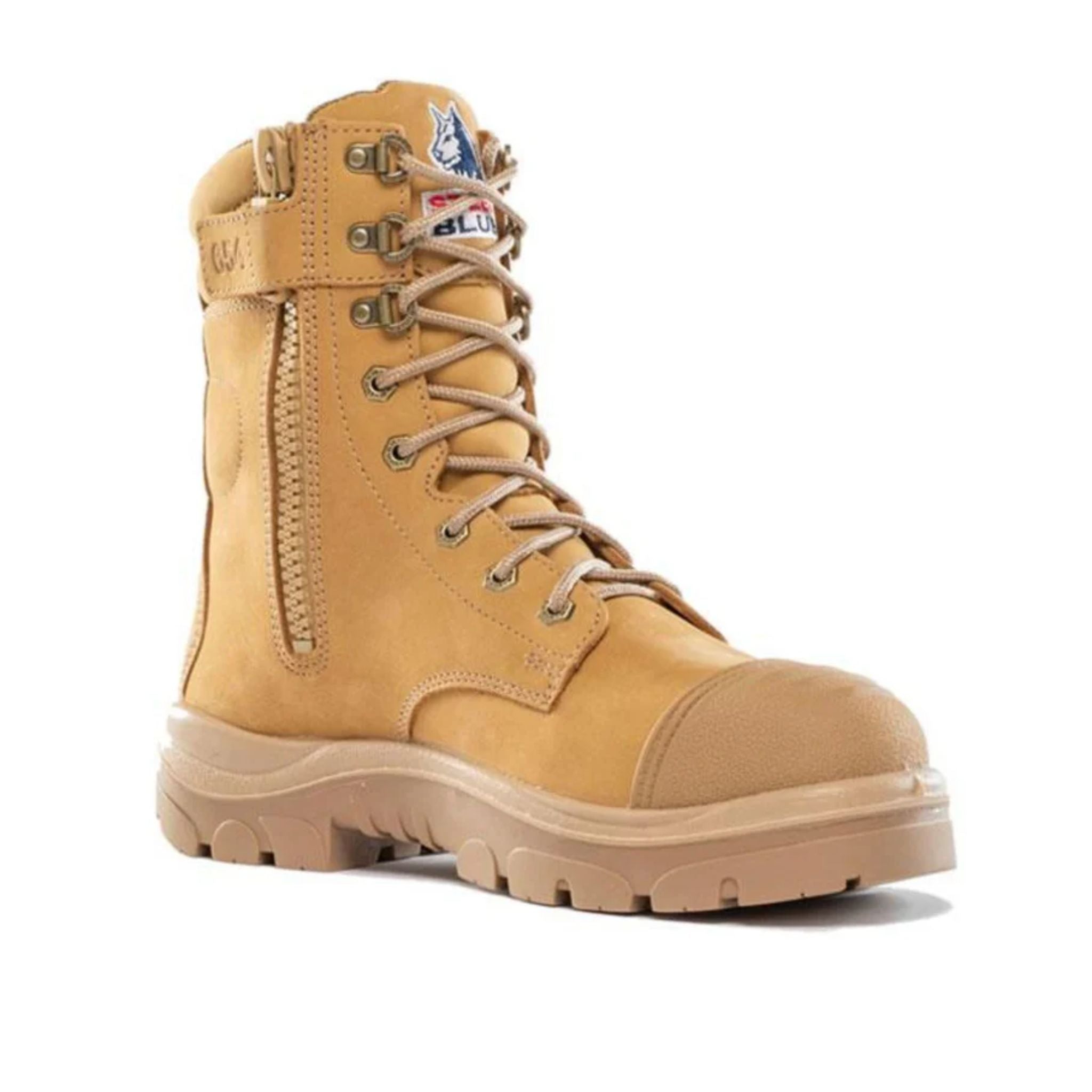 Steel Blue 312654 Portland Zip Scuff Cap in wheat