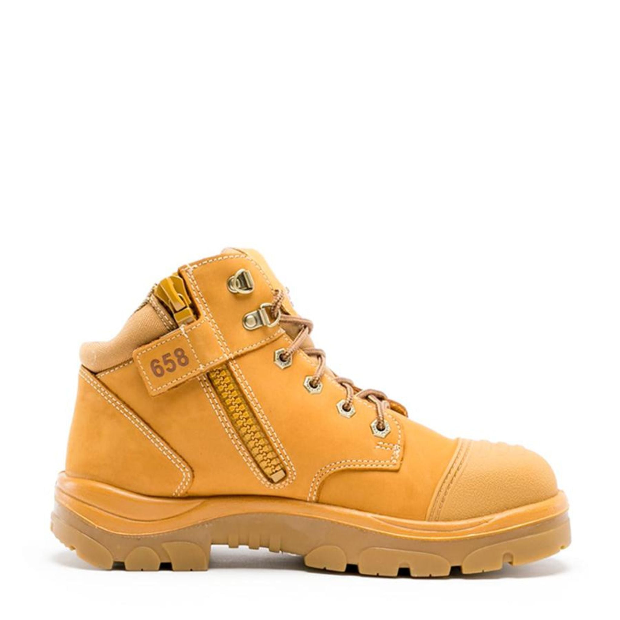 Steel Blue 312658 Parkes Bump Cap Zip Boot in wheat