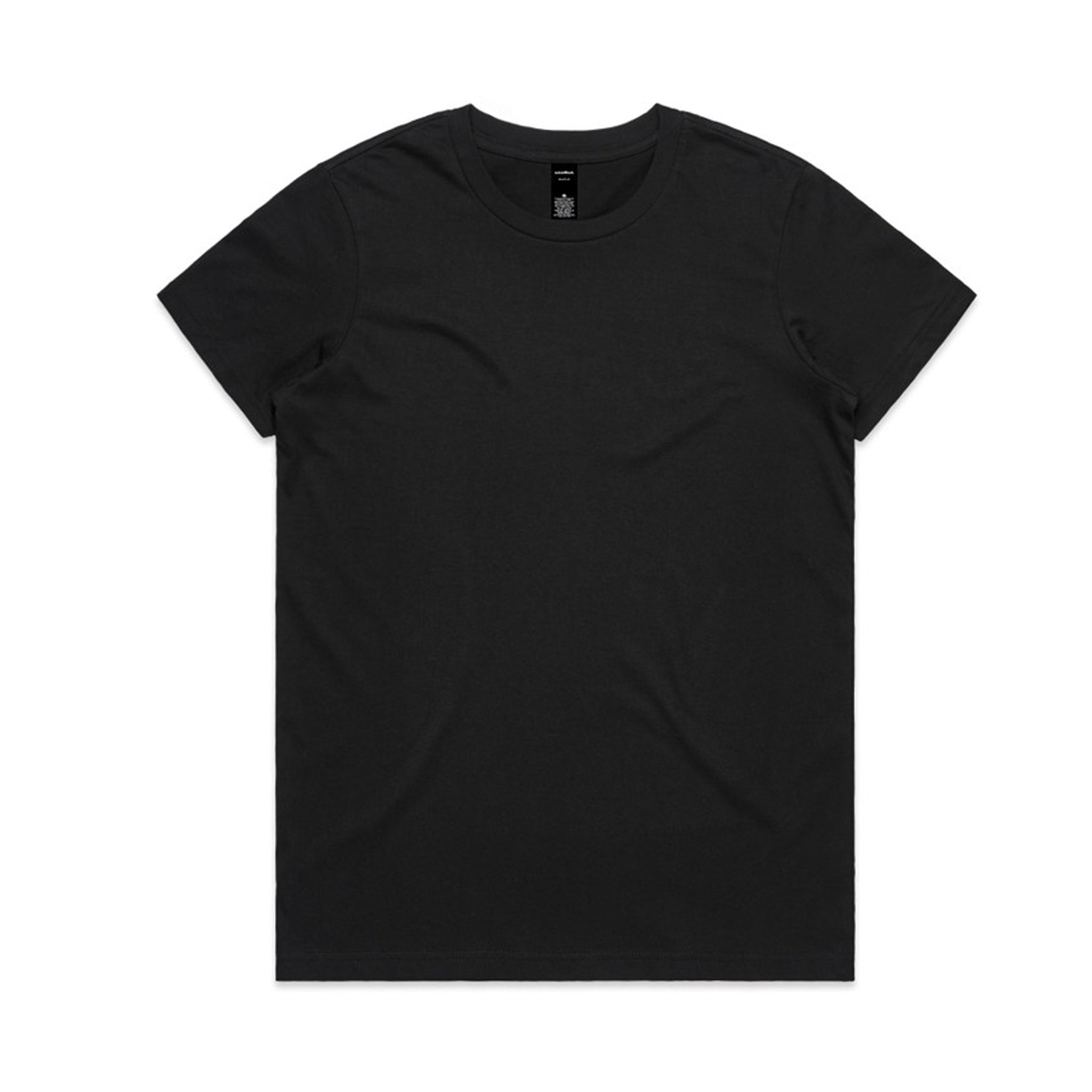 AS Colour Ladies Maple T-shirt black workwear 4001-BLK