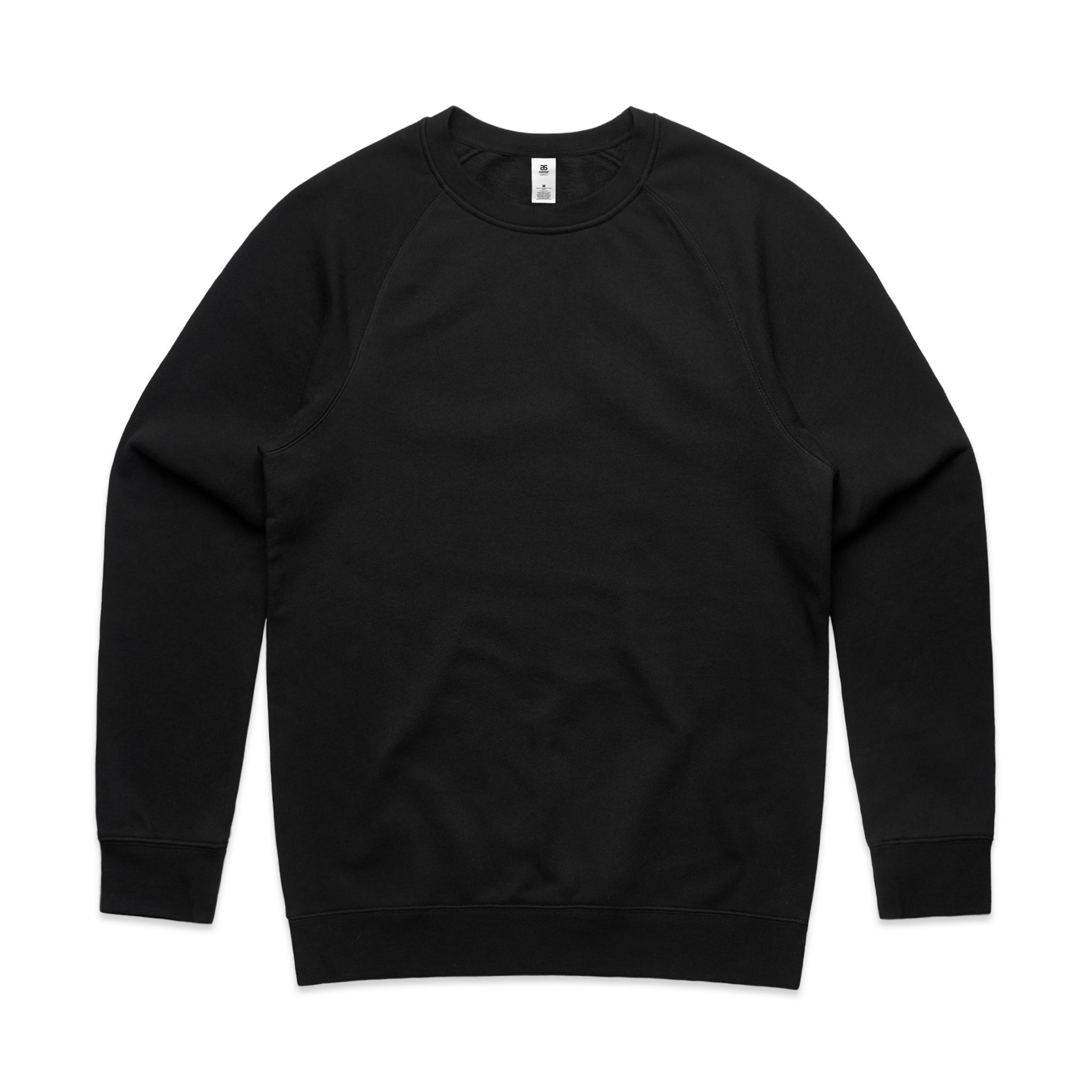 AS Colour Men's Supply crew sweatshirt black workwear 5100