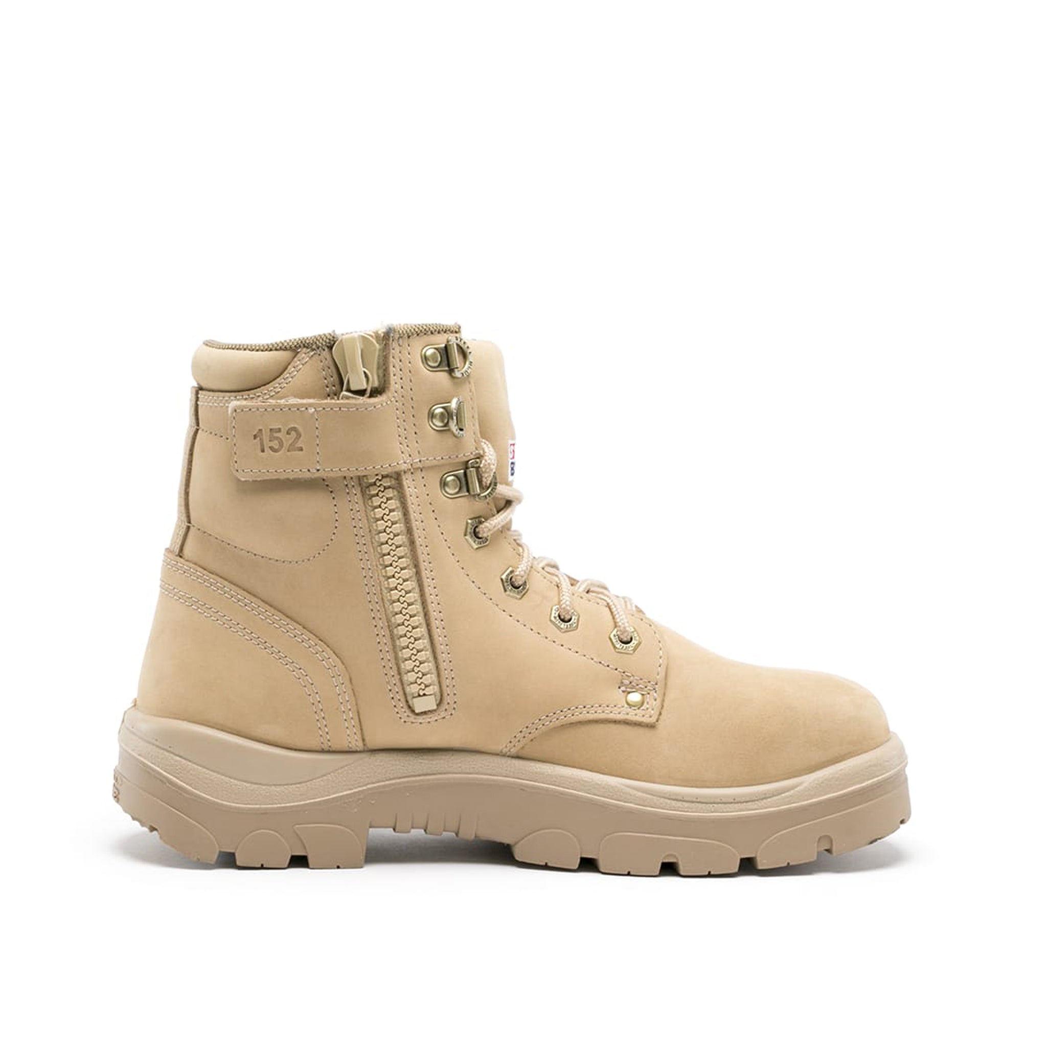 Steel Blue 312152 Argyle Zip Side Ankle Boot in sand