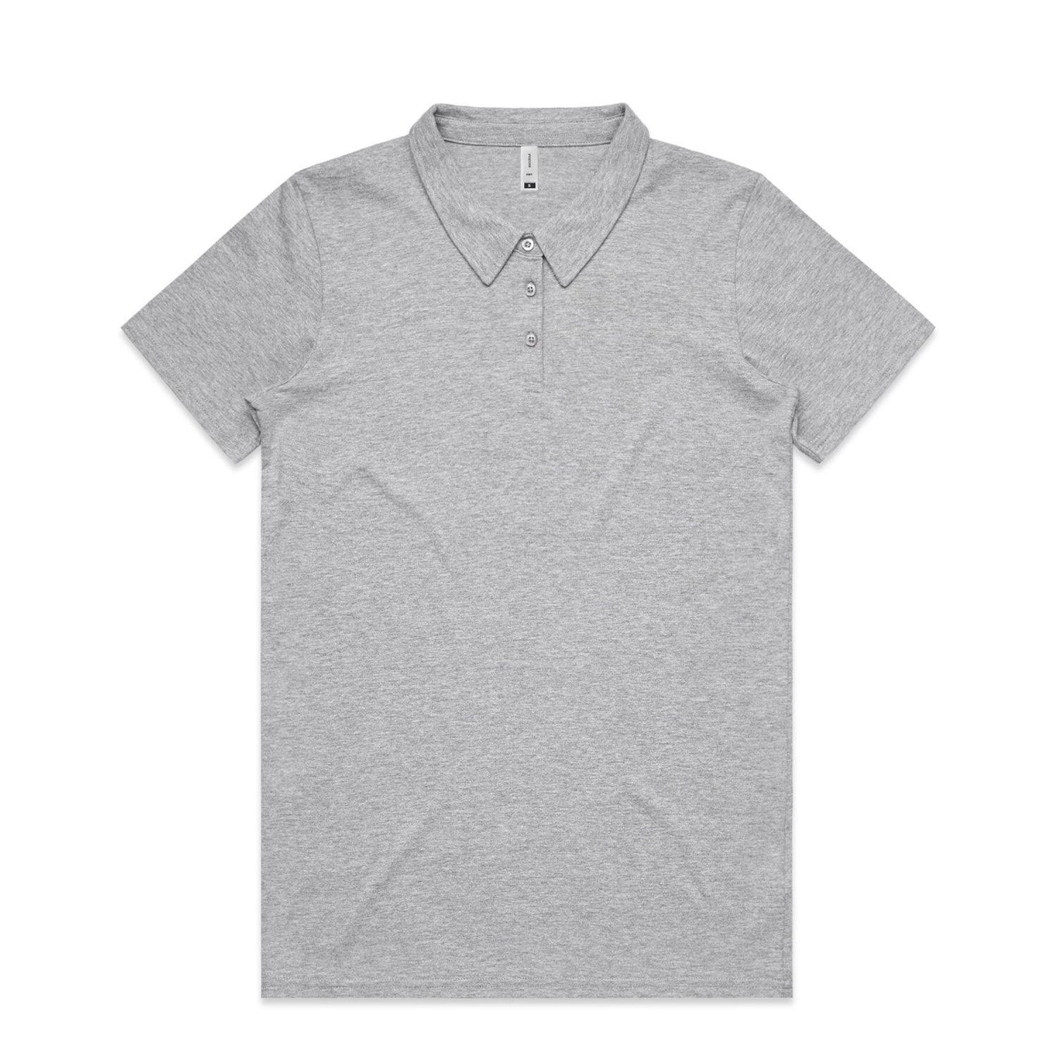 AS Colour Woman's Amy Polo grey marle workwear 4402-GM