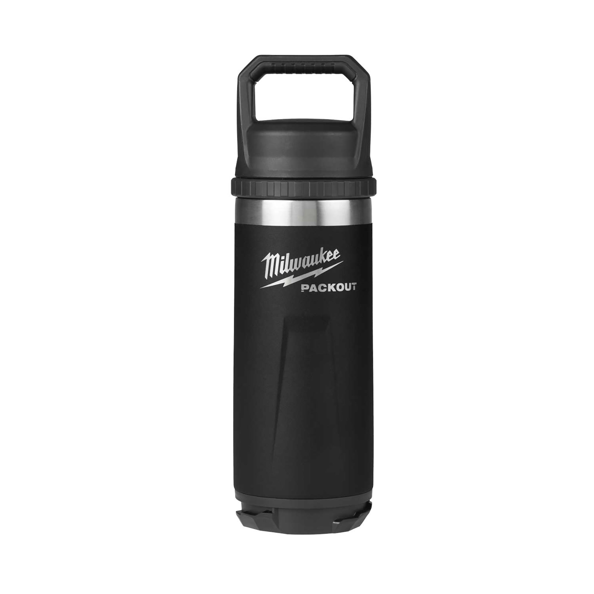 Milwaukee PACKOUT Bottle 532ml (18oz) Chug Lid in black