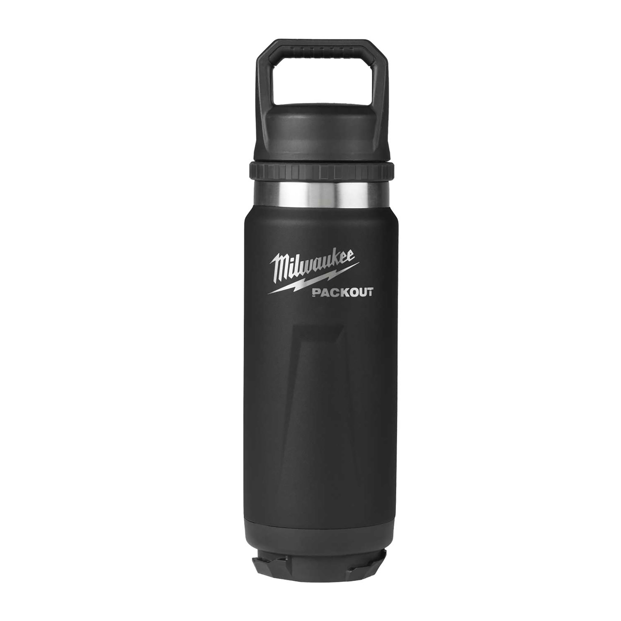 Milwaukee PACKOUT Bottle 710ml (24oz) Chug Lid in black
