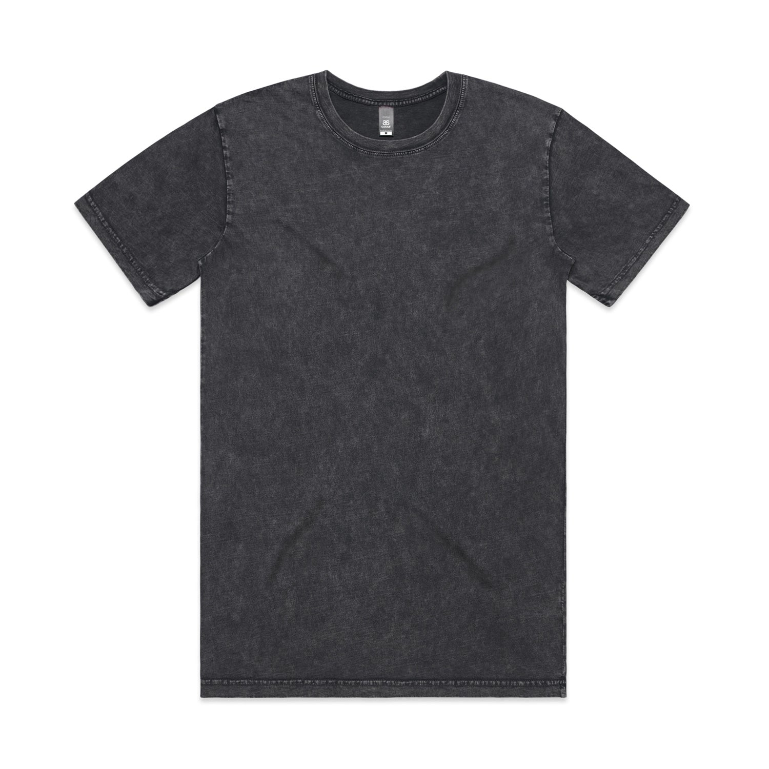 AS Colour Men's stone wash Staple Tee black stone workwear