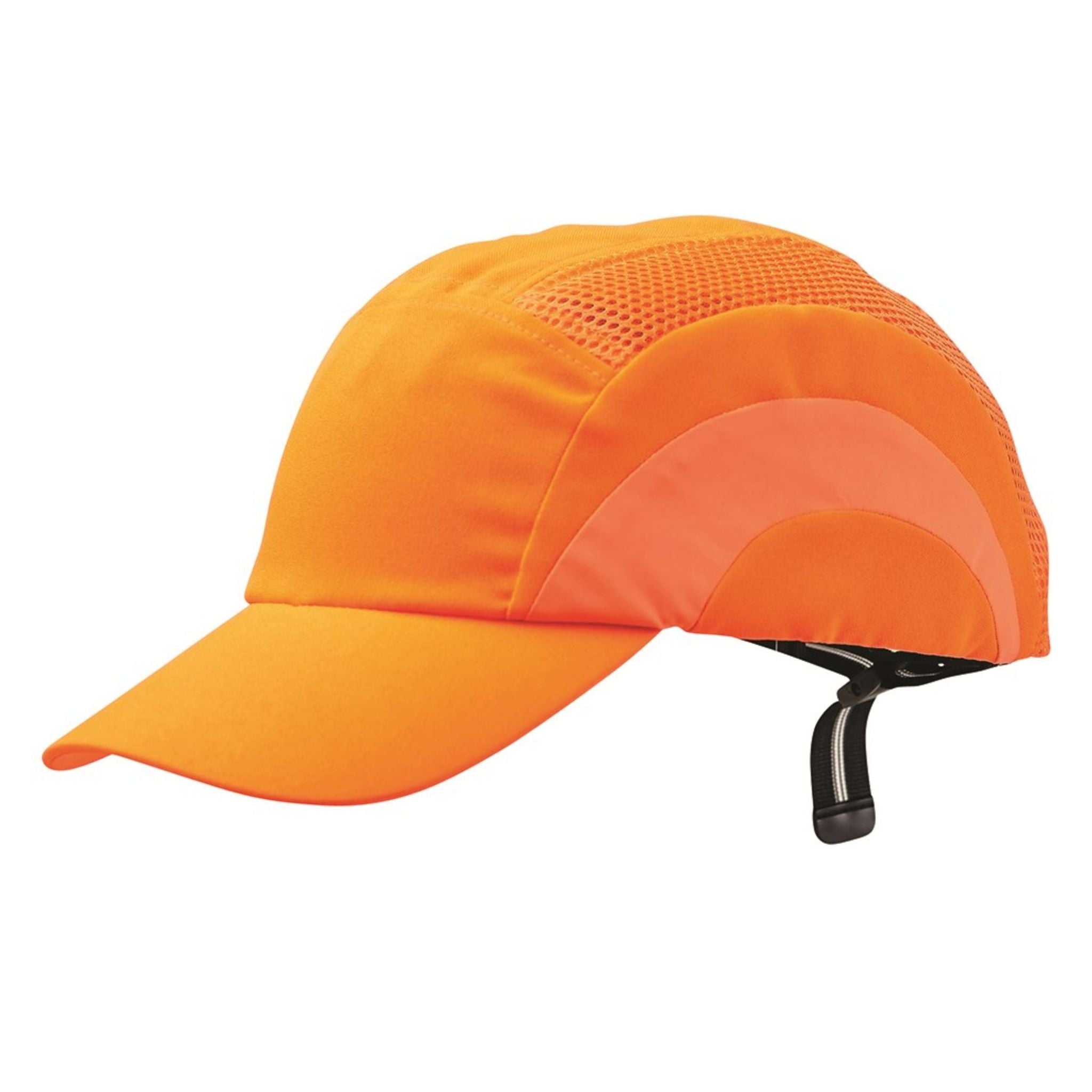 PRO Choice Bump Cap orange mesh safety head protection BCFO