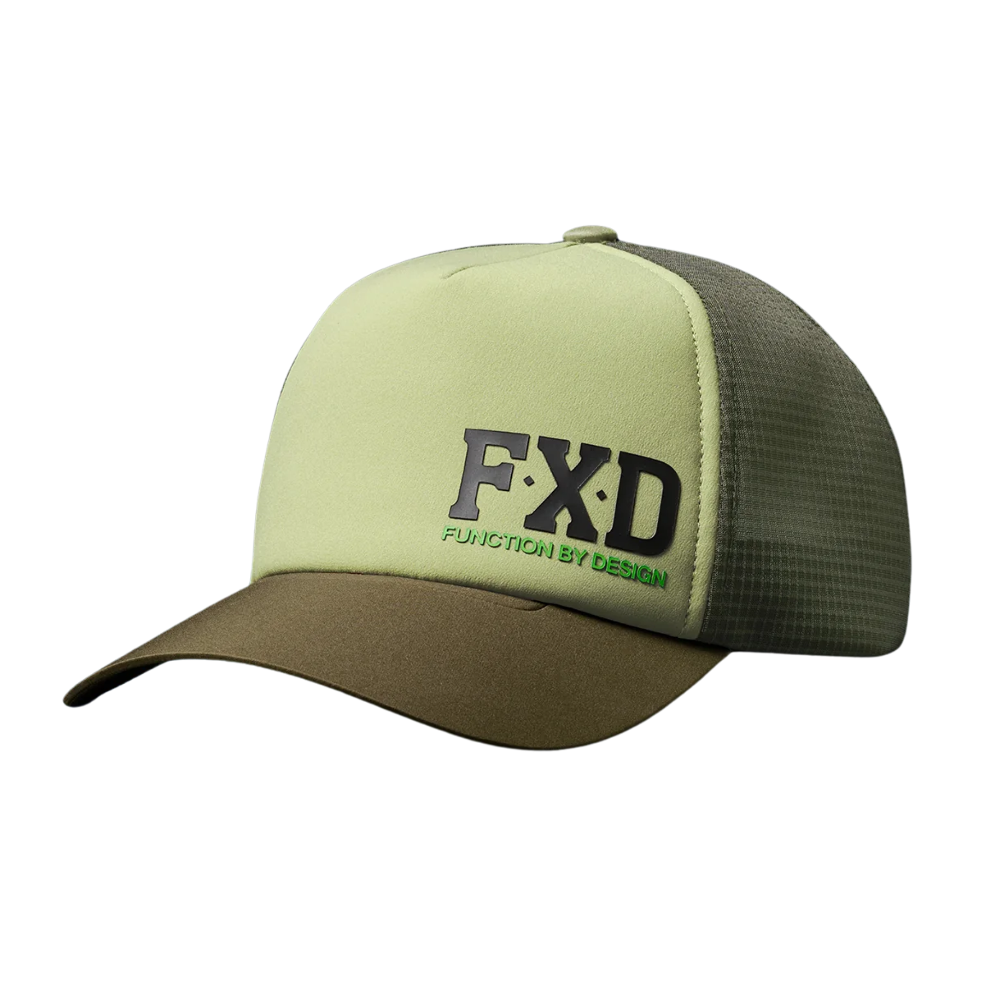 FXD Tech Trucker Cap in khaki