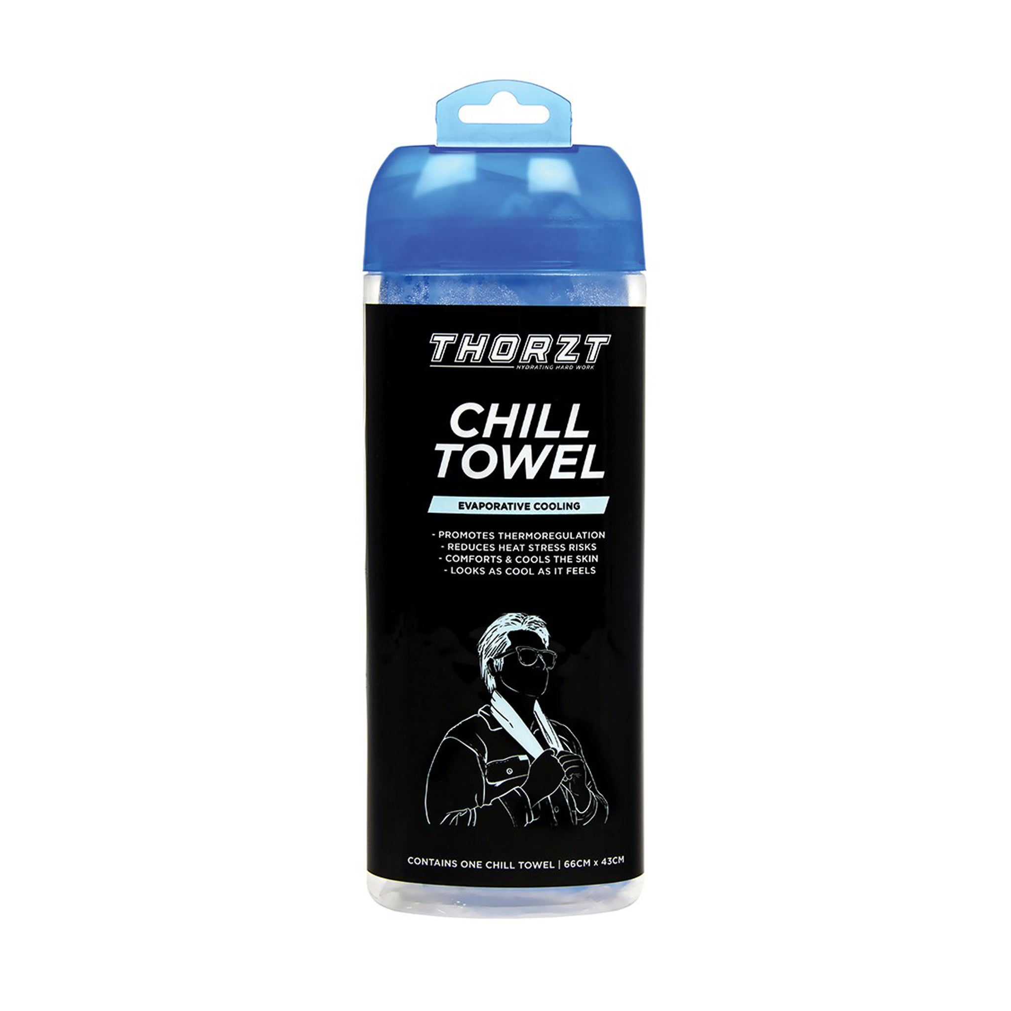 Thorzt Chill Towel in blue CSB