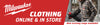 Milwaukee heated workwear and gear banner.
