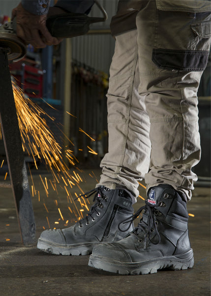 WORK BOOTS & SAFETY SHOES