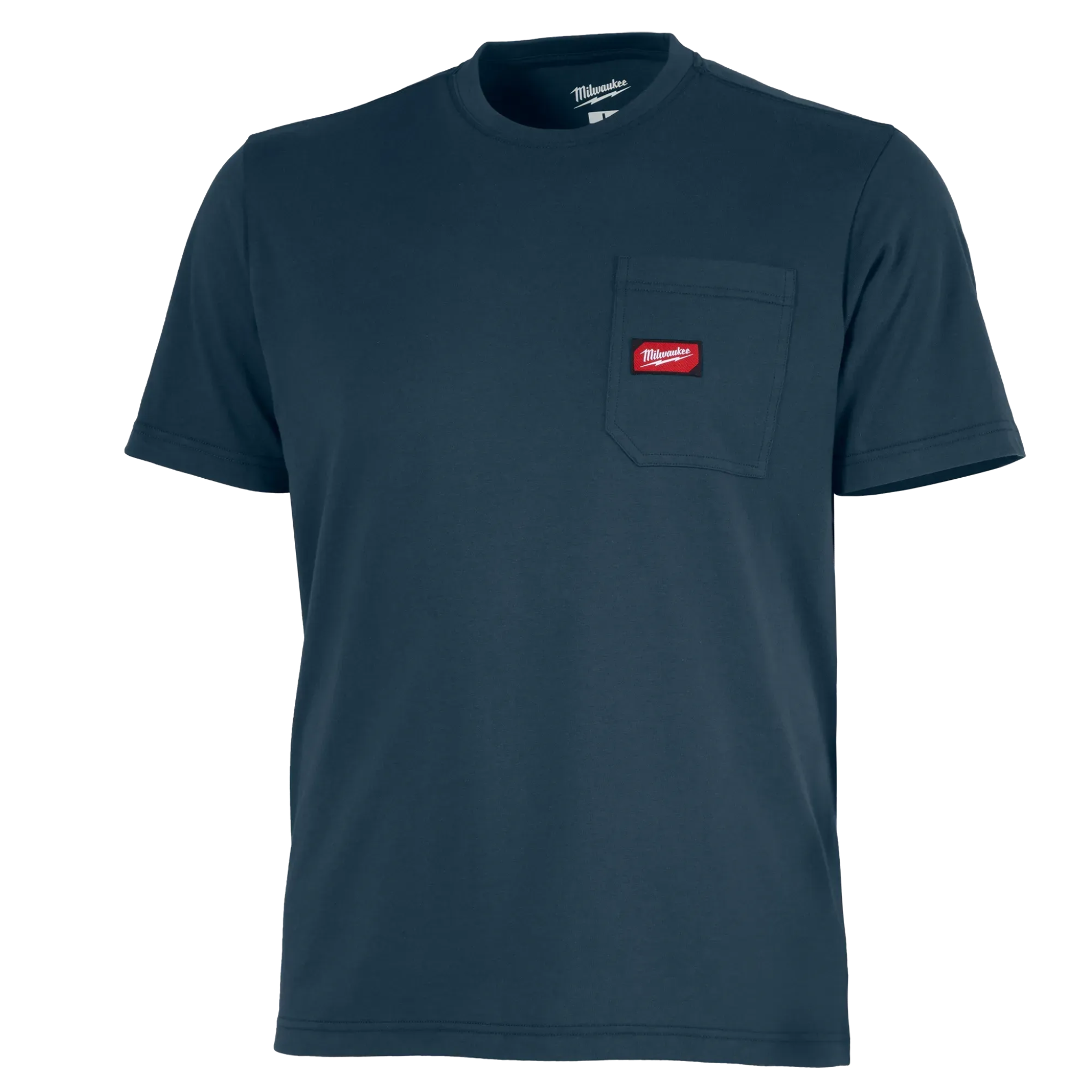 Milwaukee Gridiron Pocket short sleeve Tee blue workwear 605BL