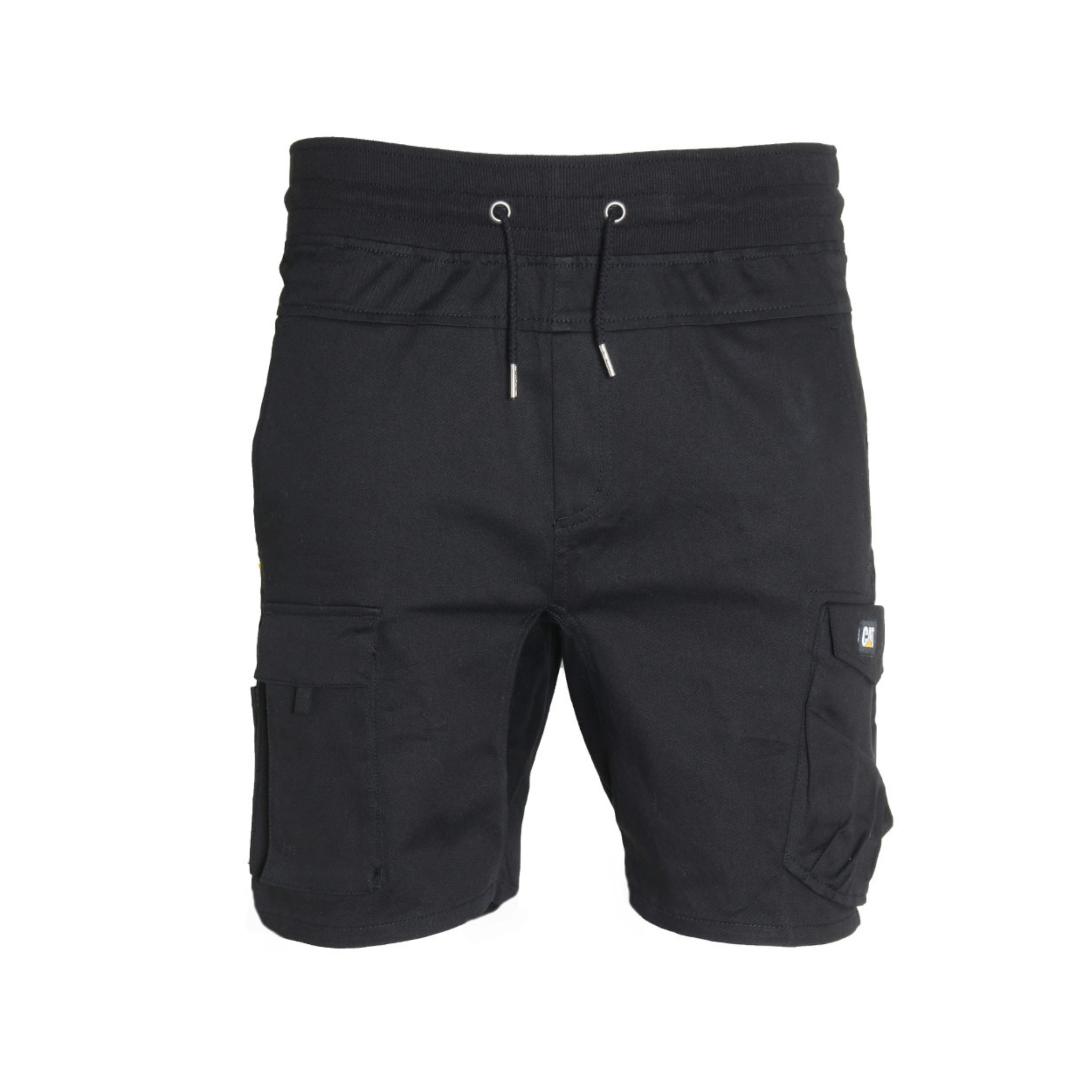 CAT Diesel drawstring pockets Cargo short in black
