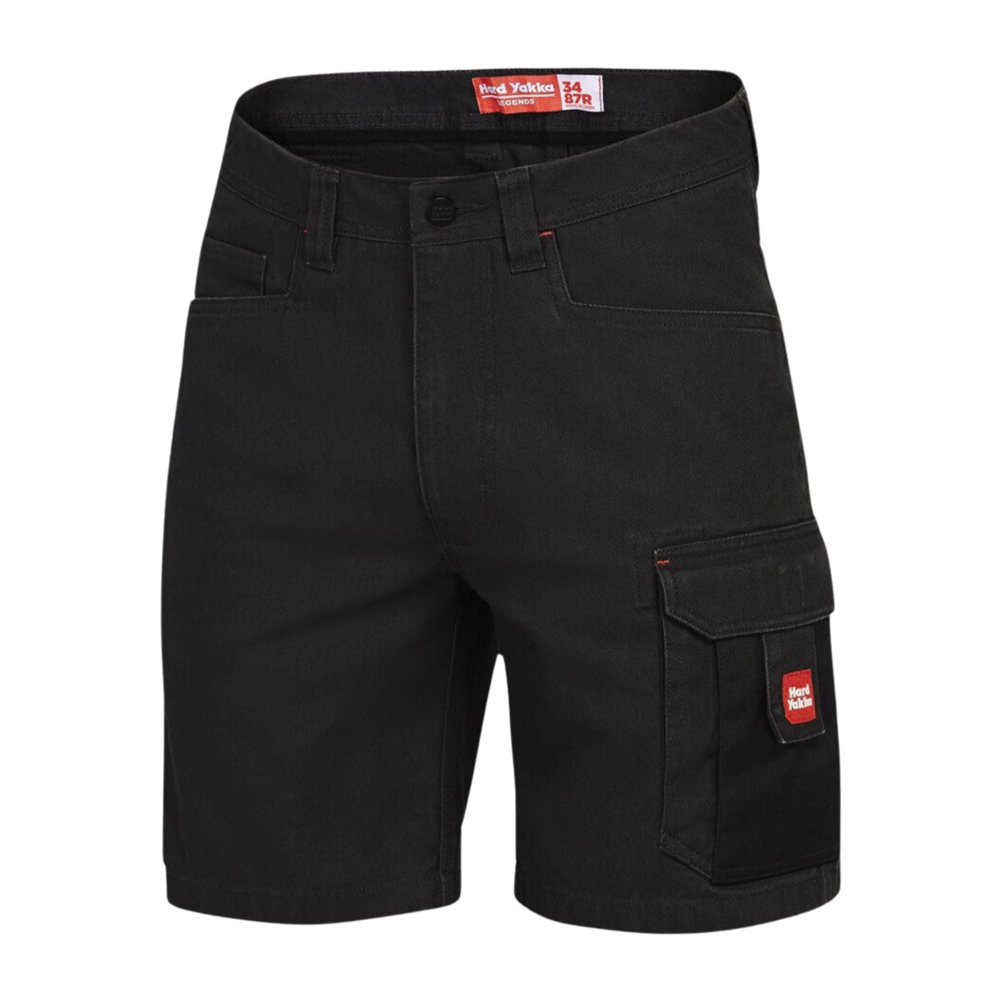 Hard Yakka Legends Cargo pockets work short in black