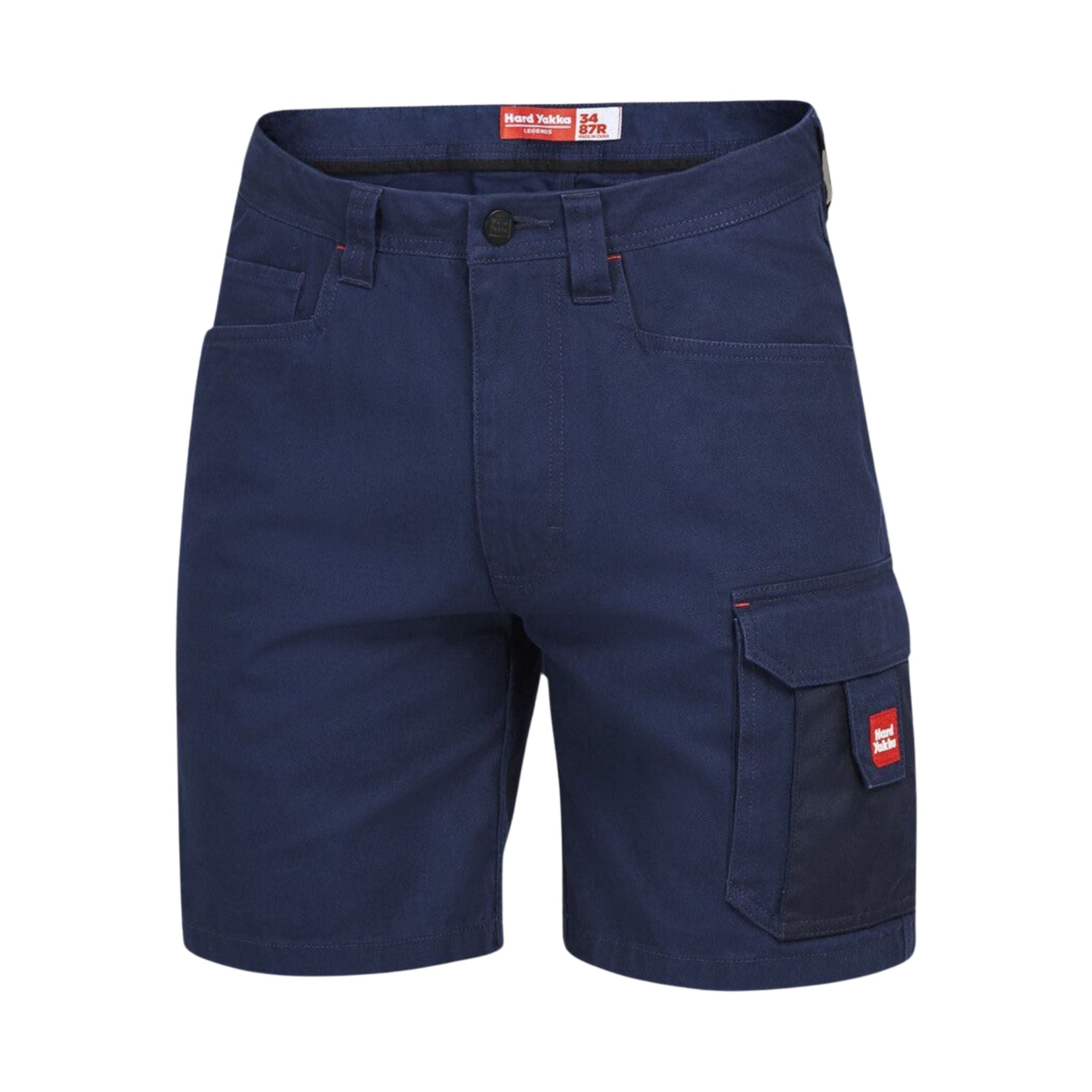 Hard Yakka Legends Cargo pockets work short in navy