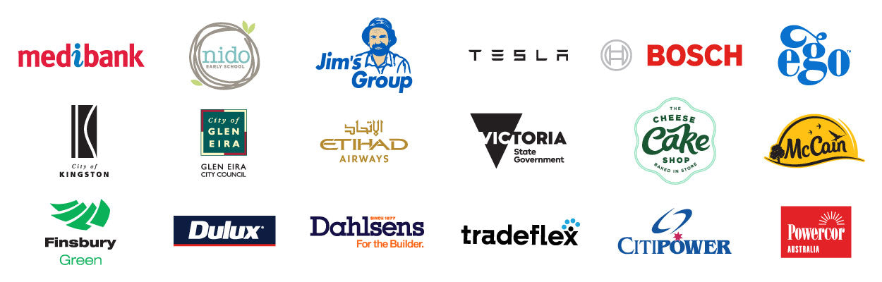 Customer's logos in grid 